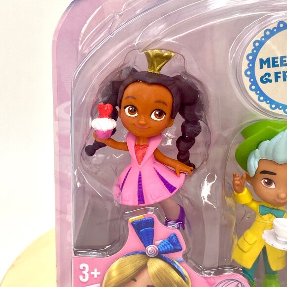 Disney Junior Alice's Wonderland Bakery Friends 6-Piece Figurine Set 3" NEW! - Picture 8 of 14